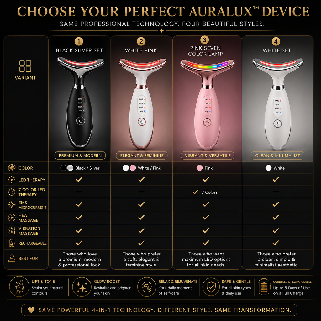 AuraLux Neck & Face Massager
